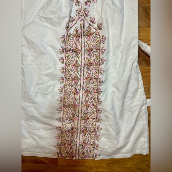 Aryeh Halter Dress Womens Size Large Embroidered Bohemian New With Tags - Picture 6 of 8